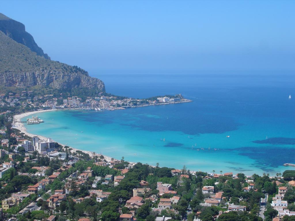 Mondello Luxury Apartment On The Beach Kültér fotó